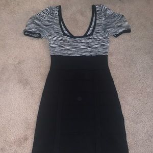 Black  bandage dress